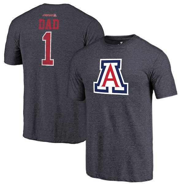 Arizona Wildcats Fanatics Branded Navy Greatest Dad Tri Blend T-Shirt,We sell and wholesale Arizona Wildcats Fanatics Branded Navy Greatest Dad Tri Blend T-Shirt on line form chian!